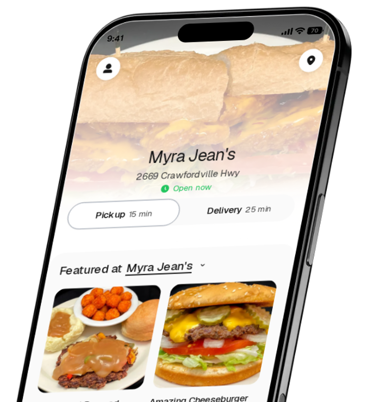 Myra Jean's app preview