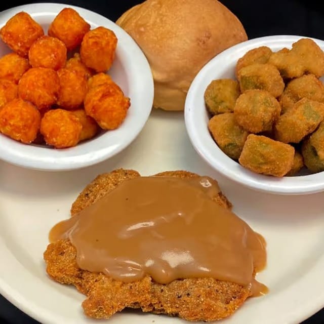 Country Fried Steak Dinner.