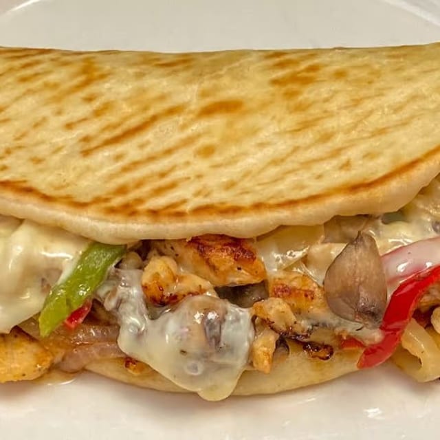 Grilled Chicken Pita Sandwich.