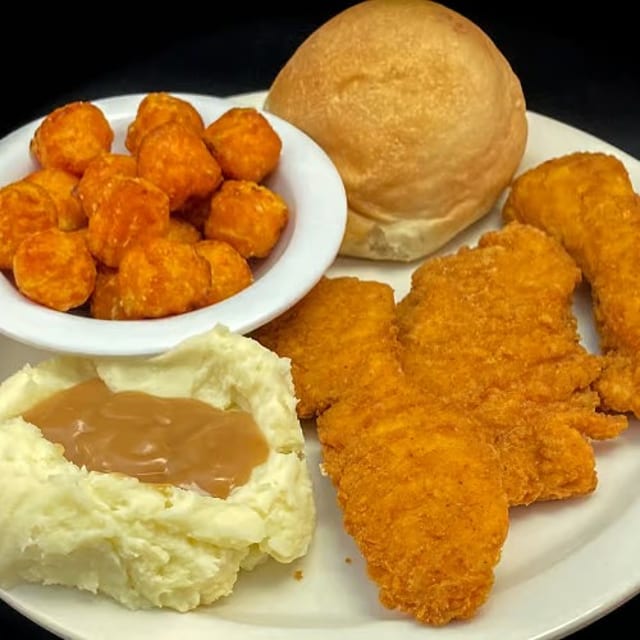 Chicken Tender Dinner.