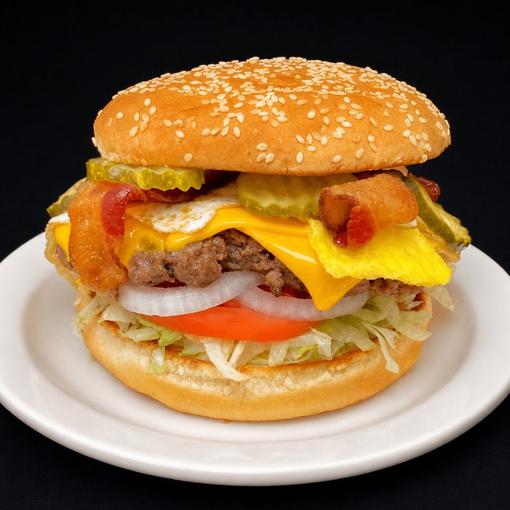 The Brekky Burger.
