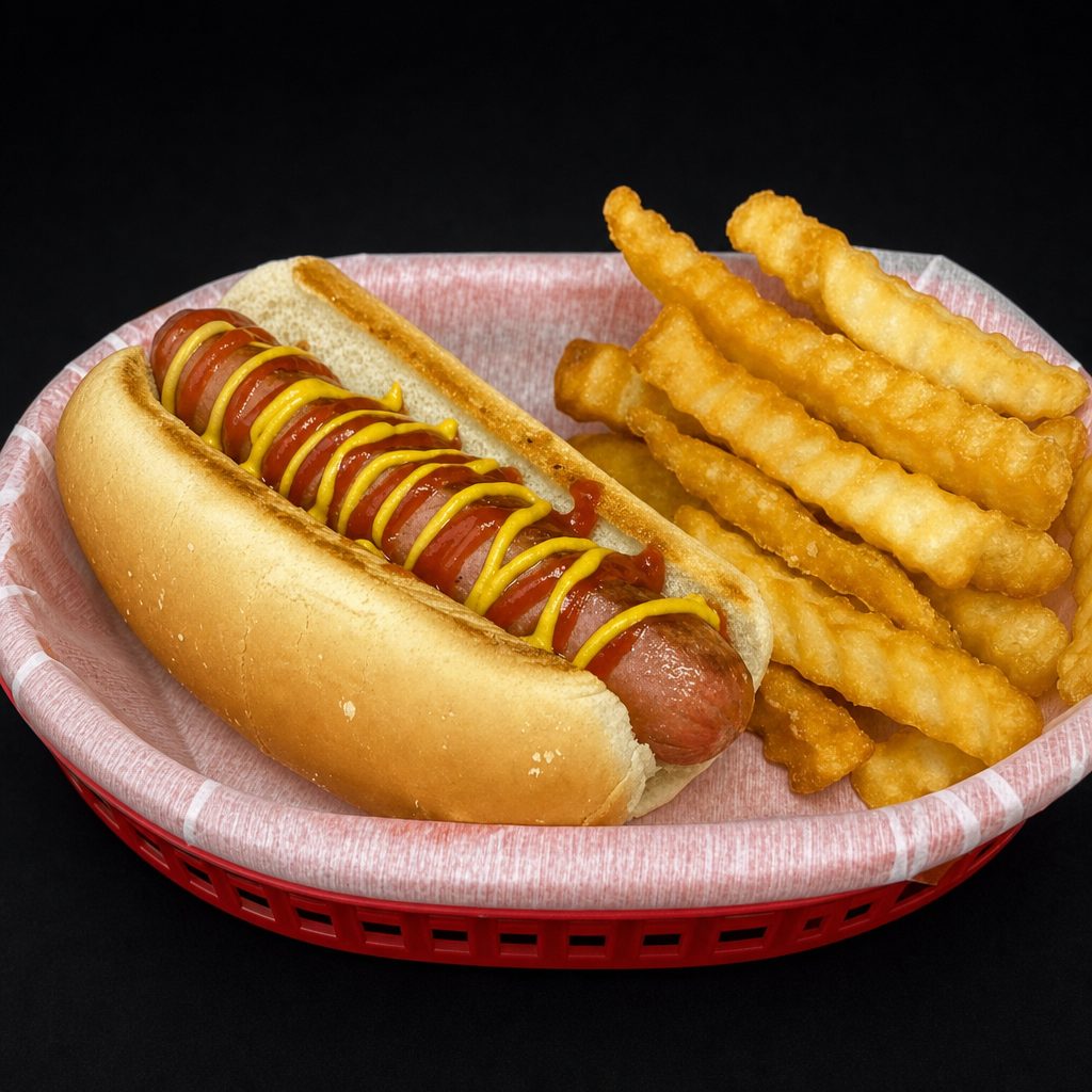 Kid's Hot Dog.