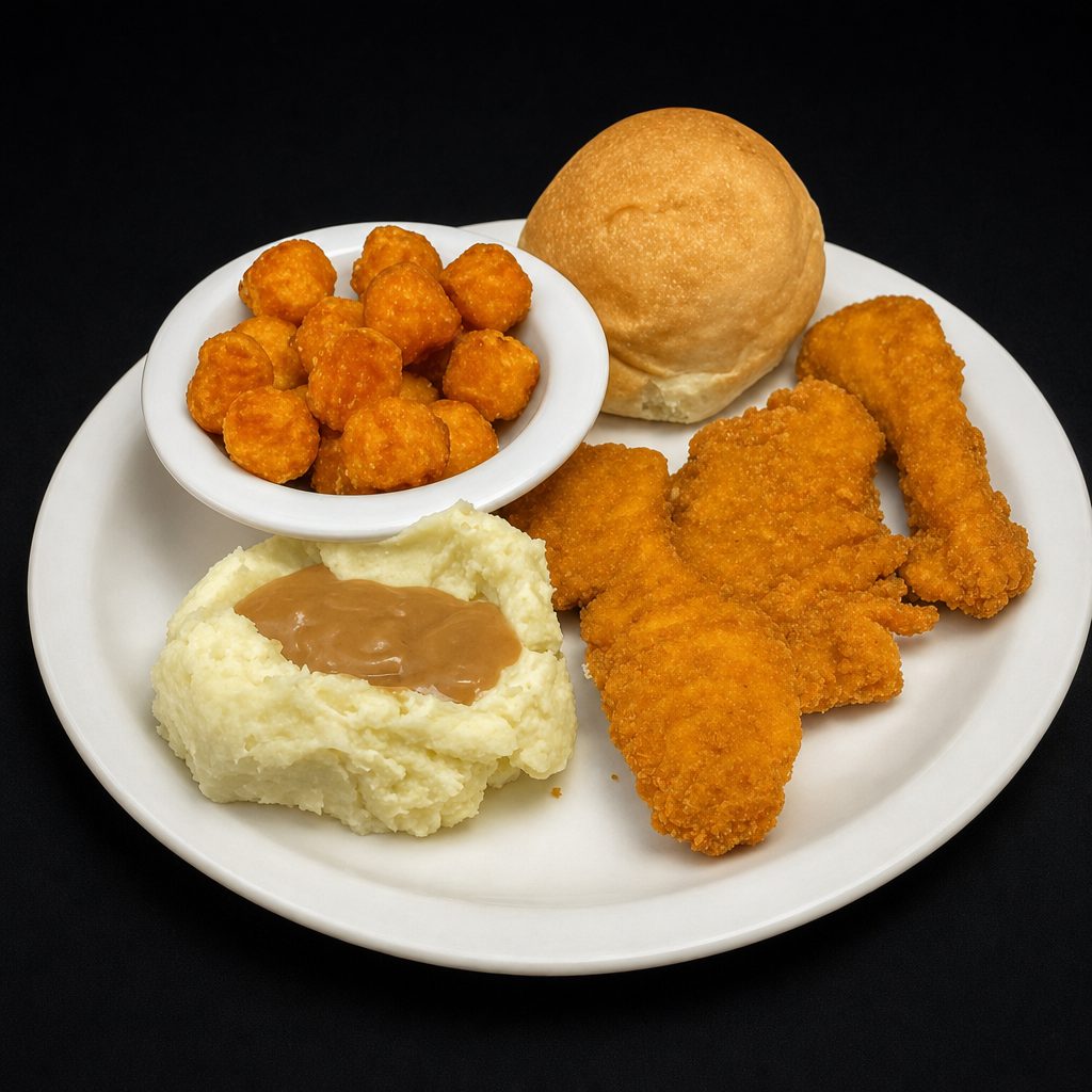 Chicken Tender Dinner.