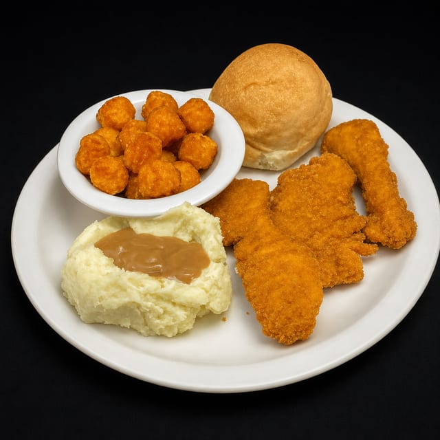 Chicken Tender Dinner.