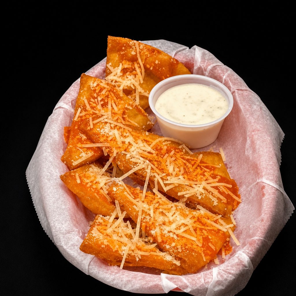 Buffalo Pita Chips.