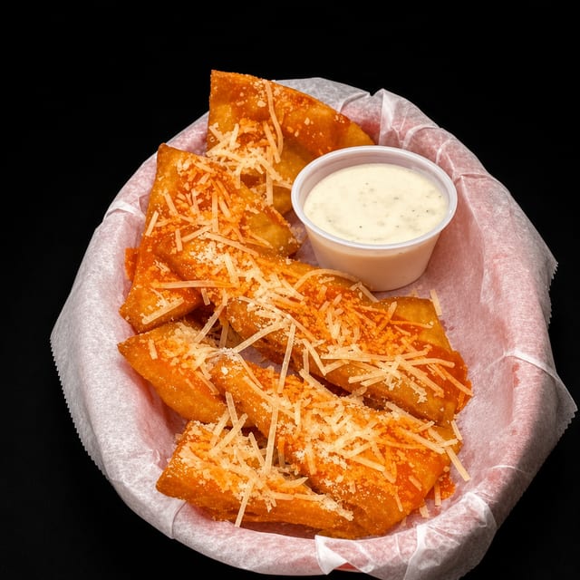 Buffalo Pita Chips.