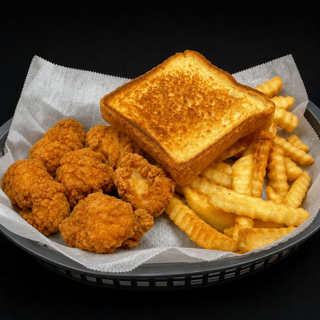 6 Boneless Wing Basket.