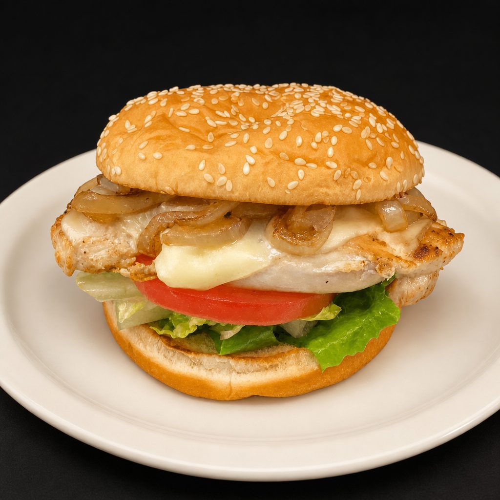 Robbie's Grilled Chicken Sandwich.