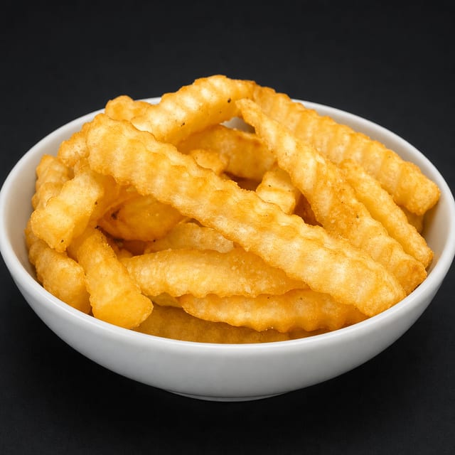 Crinkle-Cut Fries.