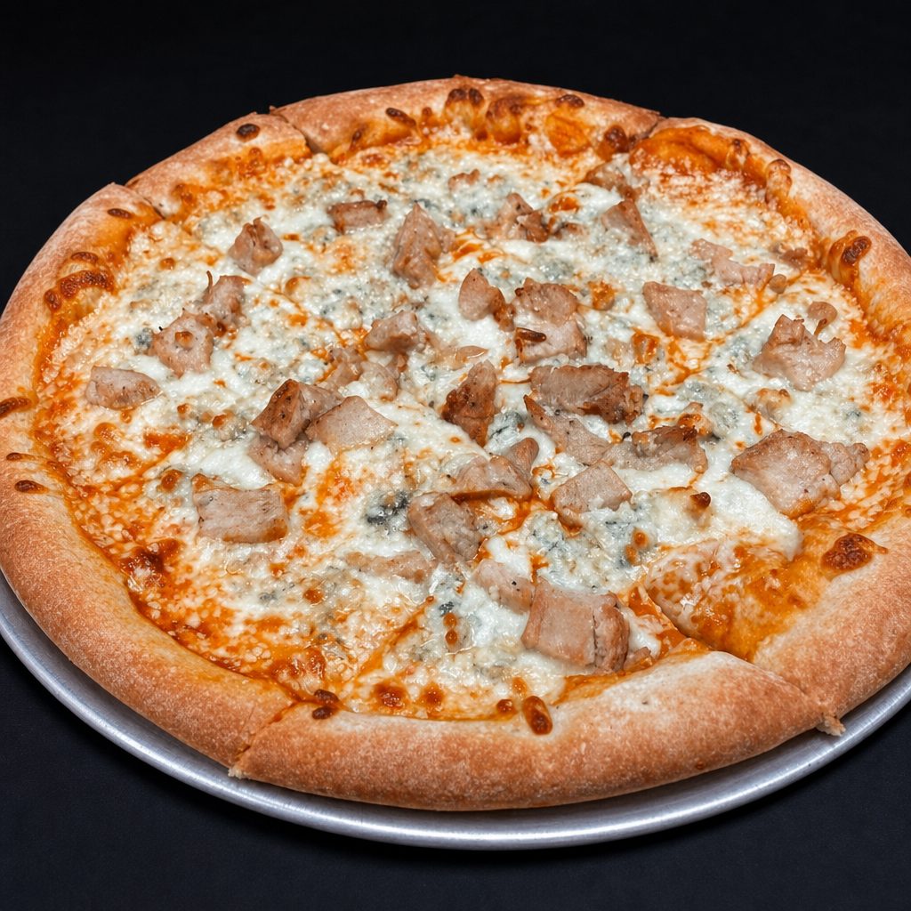 Buffalo Chicken Bleu Cheese Pie Pizza (Small).