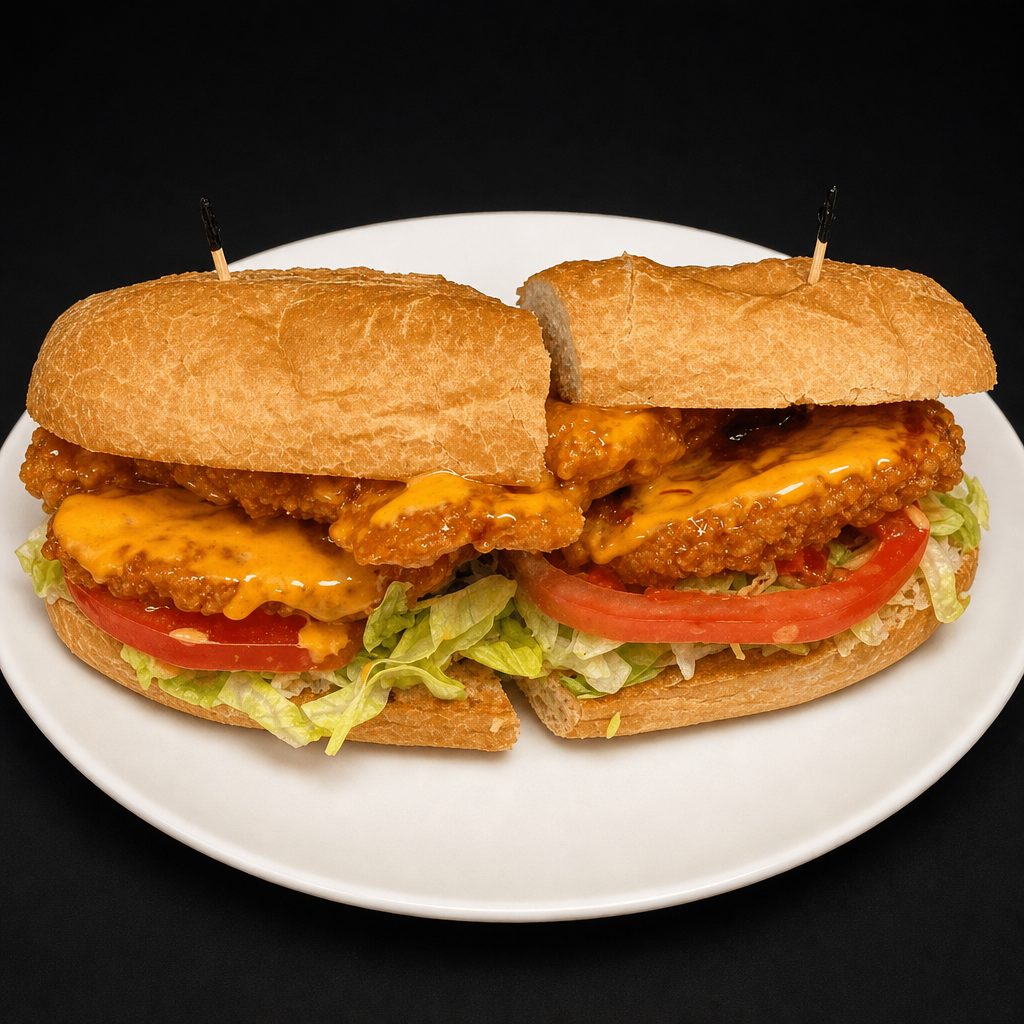Boom-Boom Chicken Sandwich.