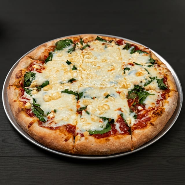 Spinach & Feta Pie Pizza (Small).