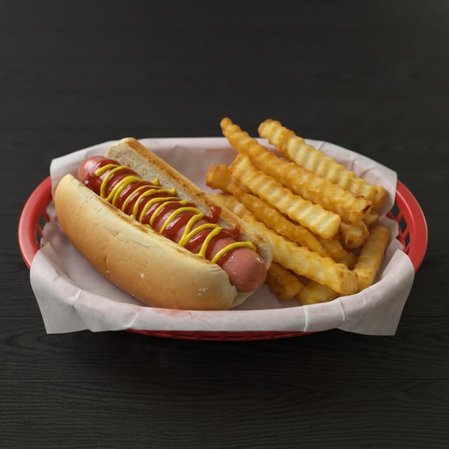 Kid's Hot Dog.