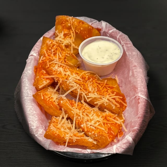 Buffalo Pita Chips.