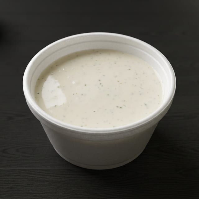 Homemade Buttermilk Ranch Dressing.