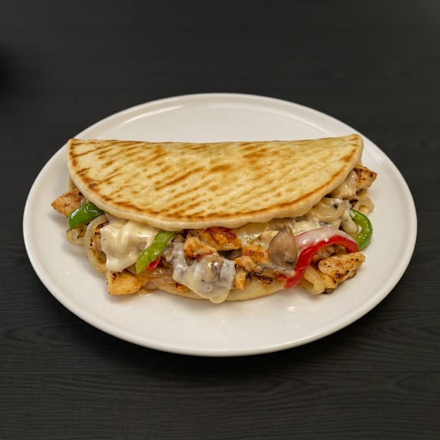 Grilled Chicken Pita Sandwich.