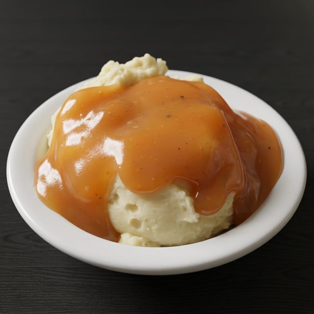 Mashed Potatoes and Gravy.