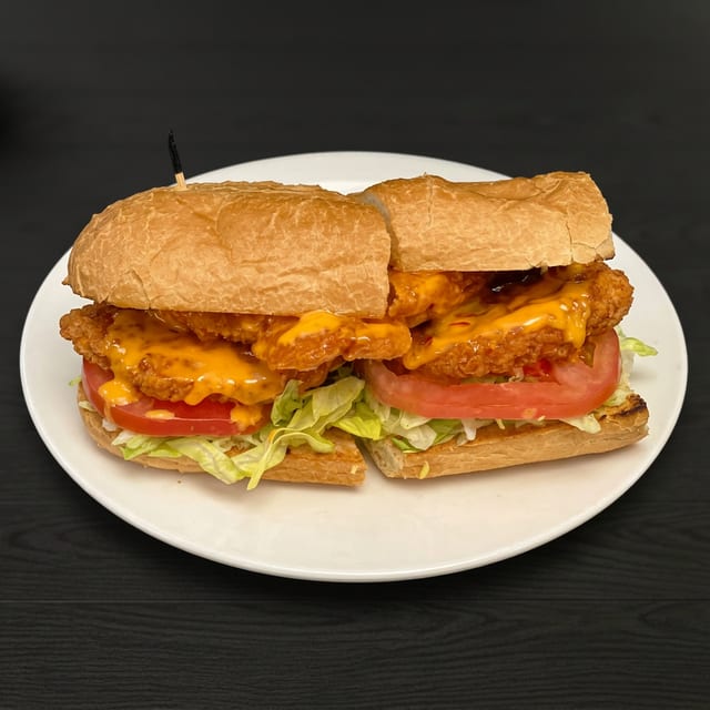 Boom-Boom Chicken Sandwich.